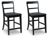 Bay Furniture Gallery - Ashley Furniture - Greddinton Counter Height Barstool (Set of 2) - Counter Height Barstool (Set of 2) / Multi - PCD824-124X2